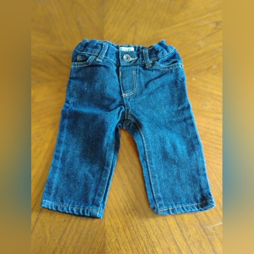 1989 Place Kids Denim Jeans - Size: 6-9 m/m   (1150)